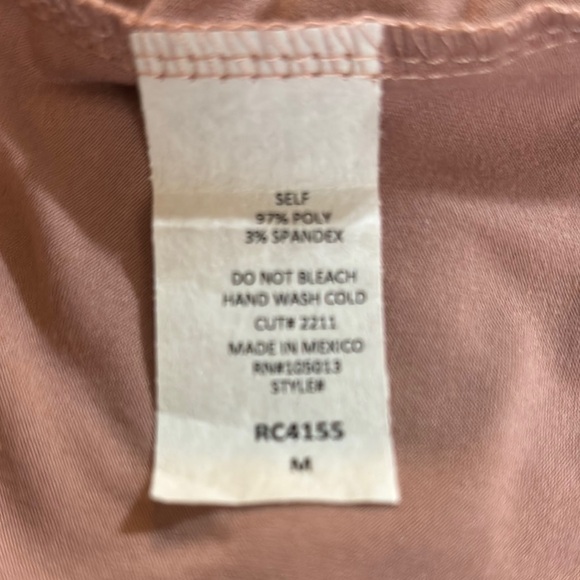 Rockin C Mauve Bell Sleeve Blouse - Picture 8 of 8